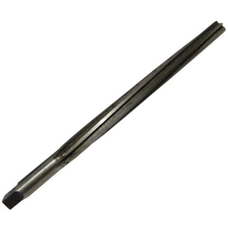 QUALTECH Taper Pipe Reamer, 6164 to 78 Diameter, 34 Size, 314 Overall Length, Round Shank, Straight F DWRTPR3/4